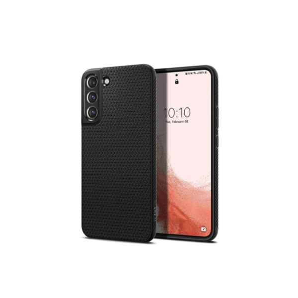 Maska Spigen Samsung Galaxy S22 Liquid Air Matte Black