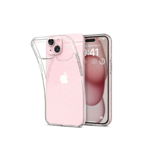 Maska Spigen Liquid Crystal iPhone 15 Glitter Crystal
