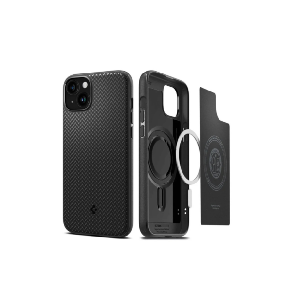 Maska Spigen Mag Armor sa MagSafe iPhone 15 mat crna
