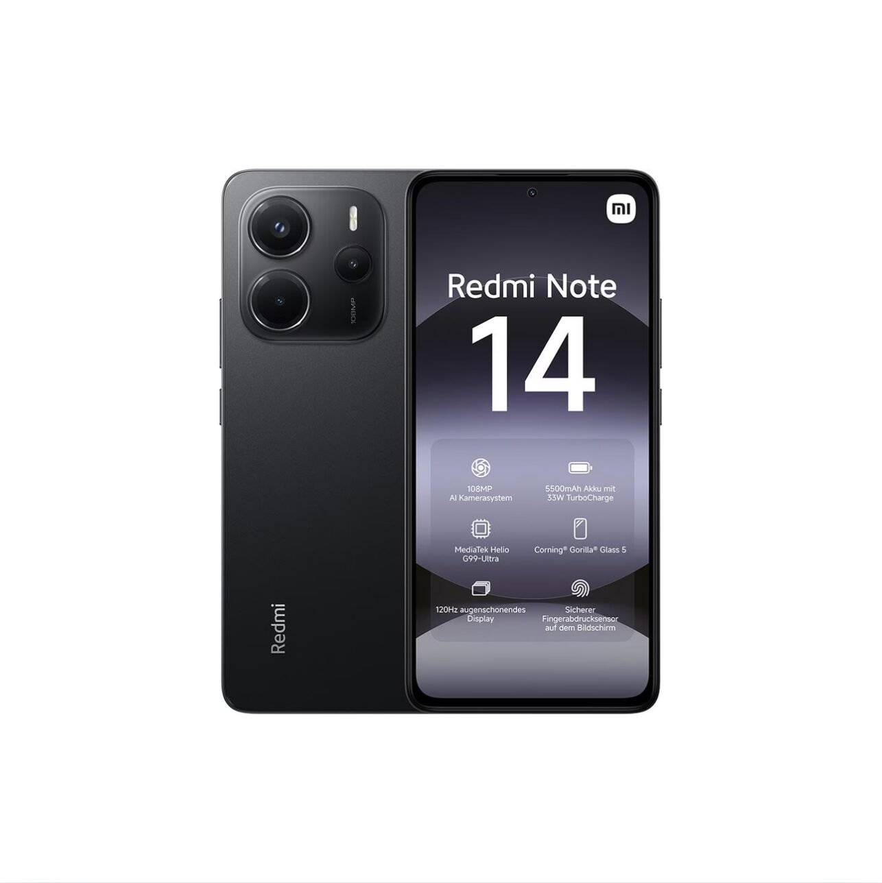Mobitel Xiaomi Redmi Note 14 PRO+ 5G 8/256GB, crni
