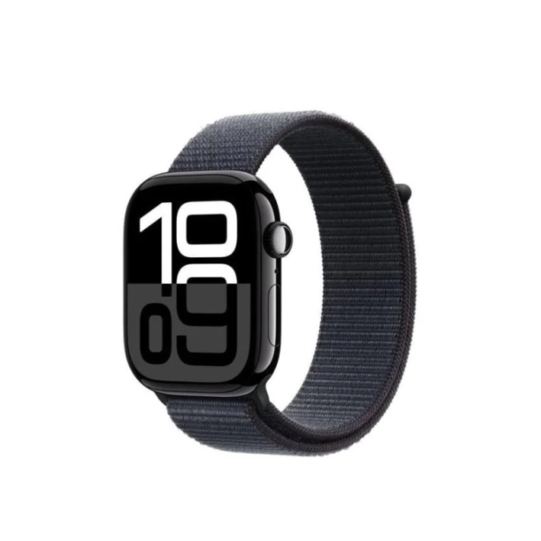 Apple Watch 10 GPS 46mm Jet Black Aluminium Case Ink Sp