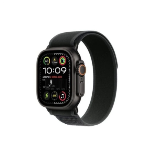 Apple Watch Ultra 2 (v2) 49mm Black Titanium Case Black Trail Loop Apple Watch Ultra 2 (v2) 49mm Black Titanium Case Black Trail Loop