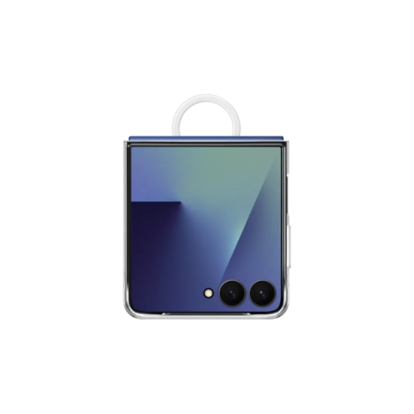 Samsung Galaxy Z Flip 7 Ring Case (Clear) Transparent