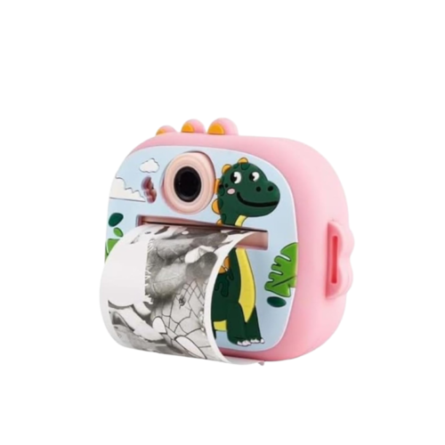 Instant Termal Print Dječija Kamera (dual lens) AM400 Žirafa Pink Instant Termal Print Dječija Kamera (dual lens) AM400 Žirafa Pink