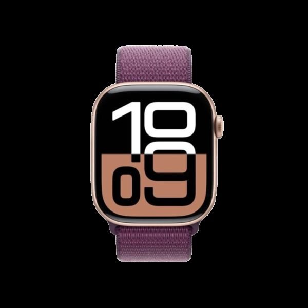 apple-watch-series-10-gps-46mm-rose-gold-aluminium-caseplum-sportloop-mwwv3 Apple Watch Series 10 GPS 46mm Rose Gold Aluminium Case+Plum SportLoop MWWV3