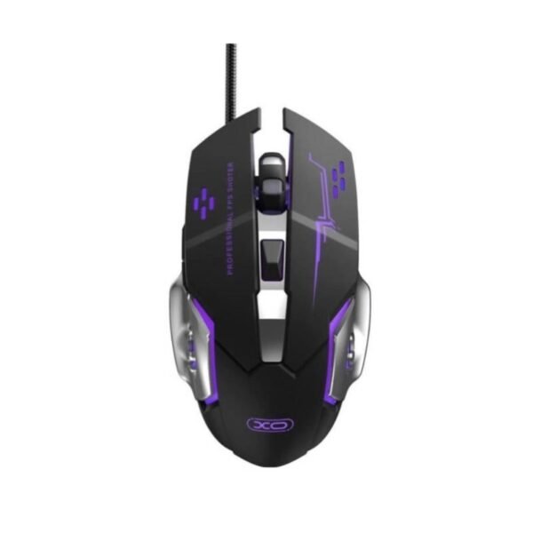 xo-m10-gaming-mechanical-6-button-mis-blac-silver XO M10 Gaming Mechanical 6 Button mis Blac-Silver