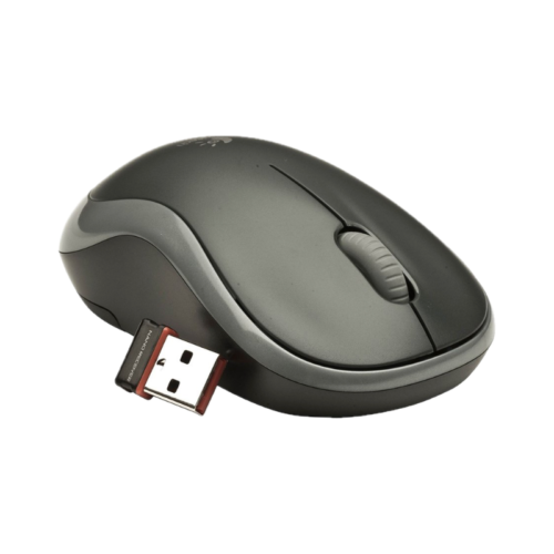 LOGITECH M185 Wireless Mouse - SWIFT GREY - EWR2