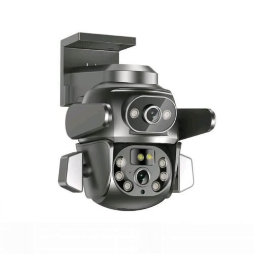 xo-cr04-robot-400w-pixel-dual-screen-outdoor-dome-kamera XO CR04 Robot 400W Pixel Dual Screen Outdoor Dome Kamera