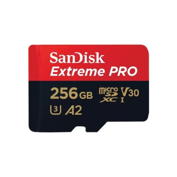 SanDisk SDXC 256GB Micro Extreme Pro 200MB/s A2 c10