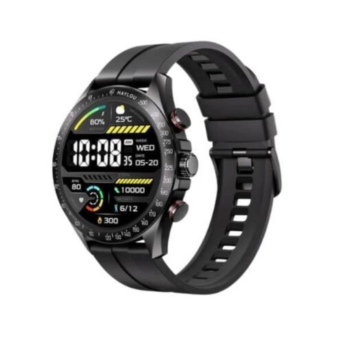 haylou-smart-watch-solar-pro-black Haylou Smart Watch Solar Pro Black sa Bluetooth pozivom