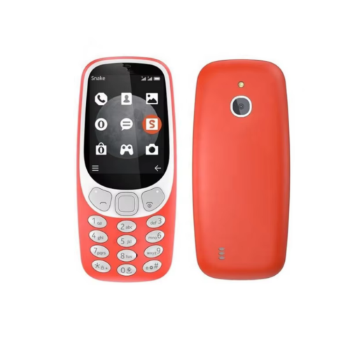 NOKIA 3310 DUAL SIM RED