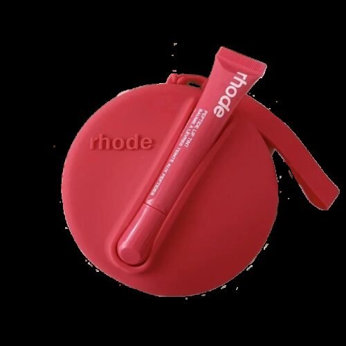 rhode-round-torbica-with-lipstick-crvena Rhode ROUND torbica with lipstick Crvena