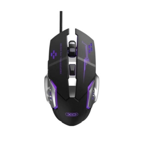 xo-m10-gaming-mechanical-6-button-mis-blac-silver XO M10 Gaming Mechanical 6 Button mis Blac-Silver