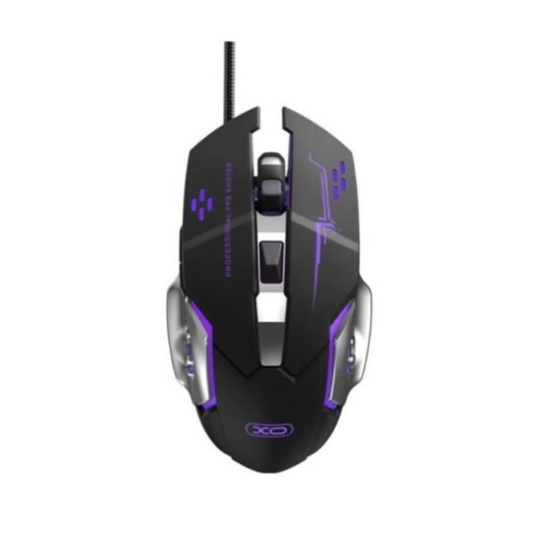 xo-m10-gaming-mechanical-6-button-mis-blac-silver XO M10 Gaming Mechanical 6 Button mis Blac-Silver