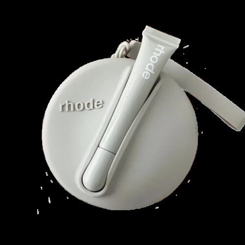 rhode-round-torbica-with-lipstick-siva Rhode ROUND torbica with lipstick Siva
