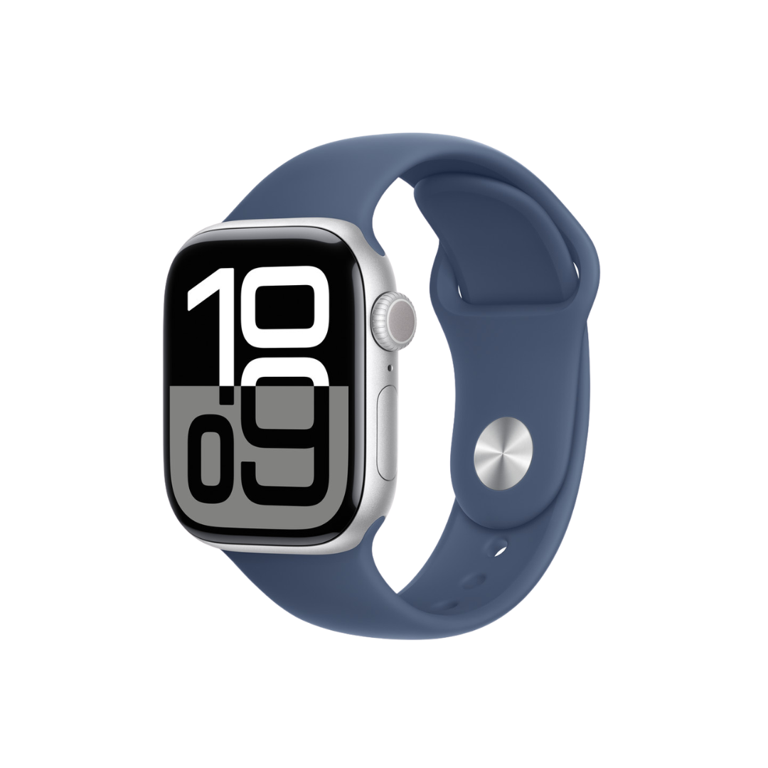 Apple watch Series 10 46 MM Silver Al Denim SB M/L GPS