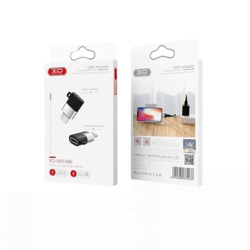 konektor-xo-nb149-b-micro-na-iphone-black Konektor XO NB149-B Micro na iPhone Black