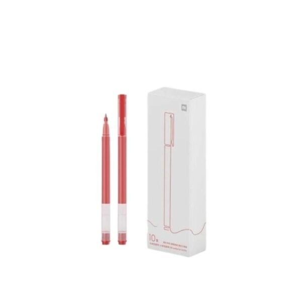 xiaomi-mi-high-capacity-gel-pen-10-pack-black-gel-olovka Xiaomi Mi High-capacity Gel Pen (10-Pack) Red - Gel olovka